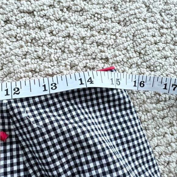 Vintage y2k gingham mini skirt dairy chain hem preppy girly soft girl summer 6 - Picture 7 of 7